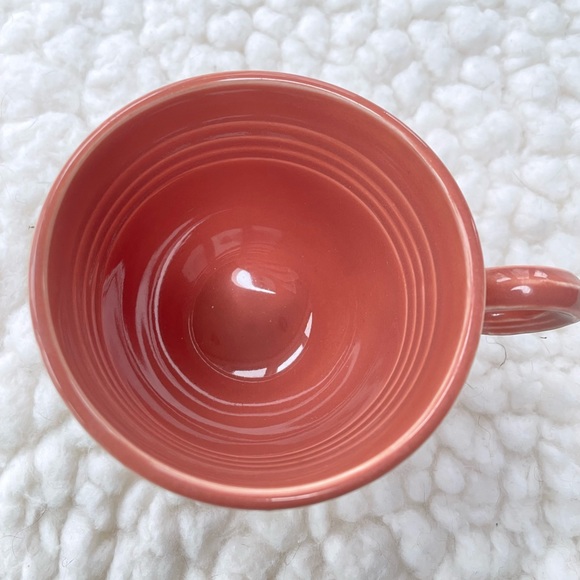 Vintage Fiestaware 1950s Rose Ring Handle Tea Cup Homer Laughlin HLC - Picture 4 of 9